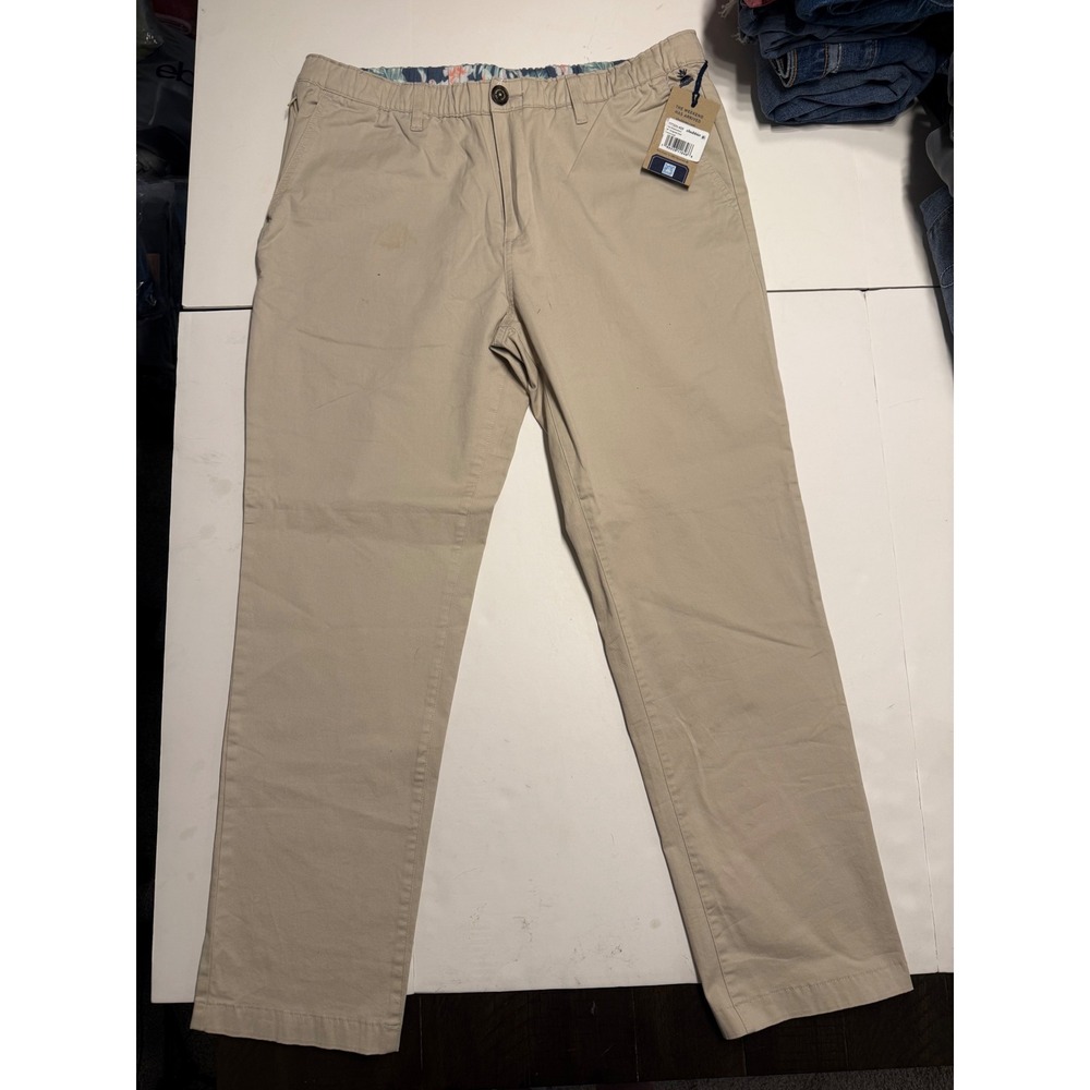 Chubbies The Khakinators 30 Originals Pant Mens XL Tan Khaki Chino 777231-025